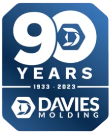 90 Year Custom Molding Logo