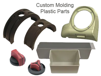 Custom plastic molding material