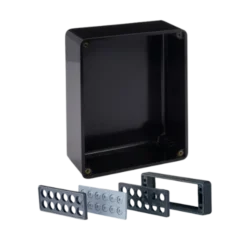 Davies electronic enclosures with spacers