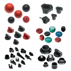 Plastic knobs assortment